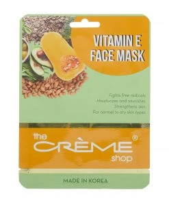 The Crème Shop New Arrivals Vitamin E Essence Sheet Mask - Moisturizing