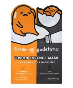 The Crème Shop X Sanrio Gudetama Vitamin C & AHA Fusion Sheet Mask Collabs