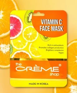 The Crème Shop New Arrivals Vitamin C Essence Sheet Mask - Brightening