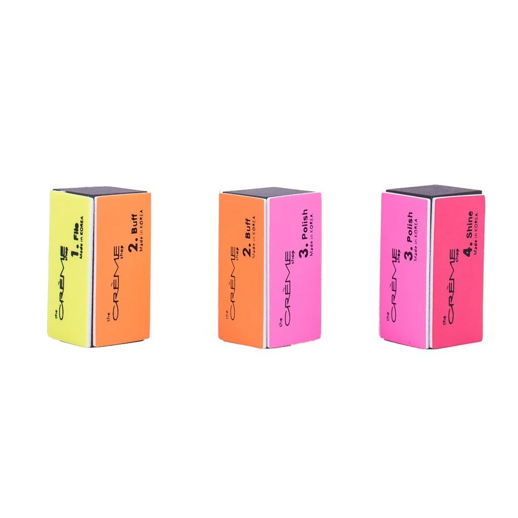 The Crème Shop 4 Step Buffer 1 The Crème Shop 4 Step Buffer