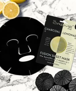 The Crème Shop Best Sellers Charcoal & Lemon Fusion Sheet Mask