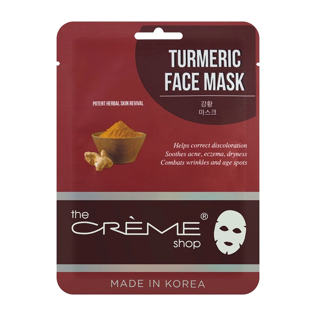 The Crème Shop Skincare Turmeric Face Mask 1 The Crème Shop Skincare Turmeric Face Mask