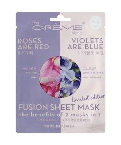 The Crème Shop Rose Water & Violet Oil Fusion Mask