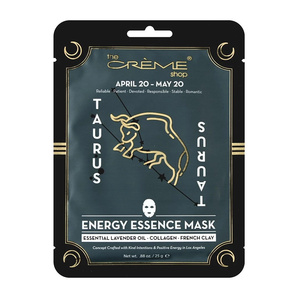 The Crème Shop Skincare Energy Essence Mask - Taurus 1 The Crème Shop Skincare Energy Essence Mask - Taurus