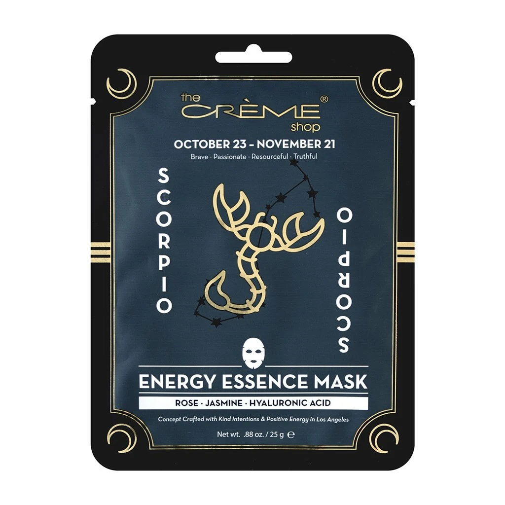 The Crème Shop Energy Essence Mask - Scorpio 1 The Crème Shop Energy Essence Mask - Scorpio