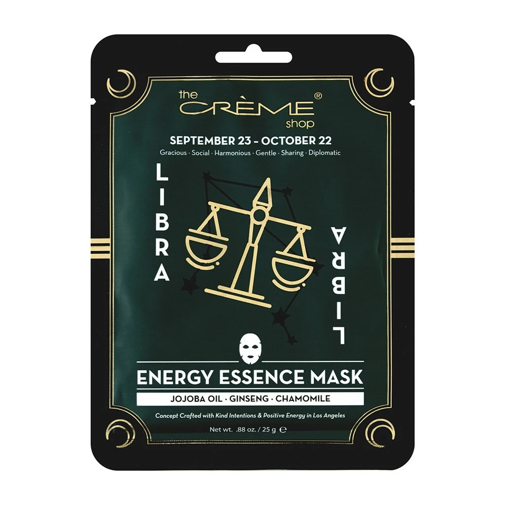 The Crème Shop Energy Essence Mask - Libra Skincare 1 The Crème Shop Energy Essence Mask - Libra Skincare