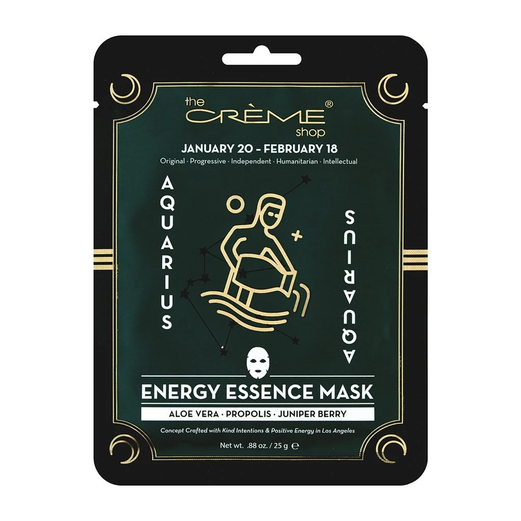The Crème Shop Skincare Energy Essence Mask - Aquarius 1 The Crème Shop Skincare Energy Essence Mask - Aquarius