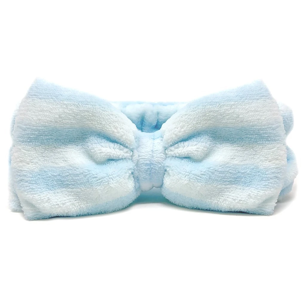 The Crème Shop Blue Striped Teddy Headyband™ | Cruelty-Free & Vegan 1 The Crème Shop Blue Striped Teddy Headyband™ | Cruelty-Free & Vegan
