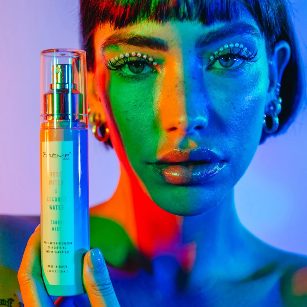 The Crème Shop Toner Mist - Rose Water X Coconut Water Toners 2 The Crème Shop Toner Mist - Rose Water X Coconut Water Toners