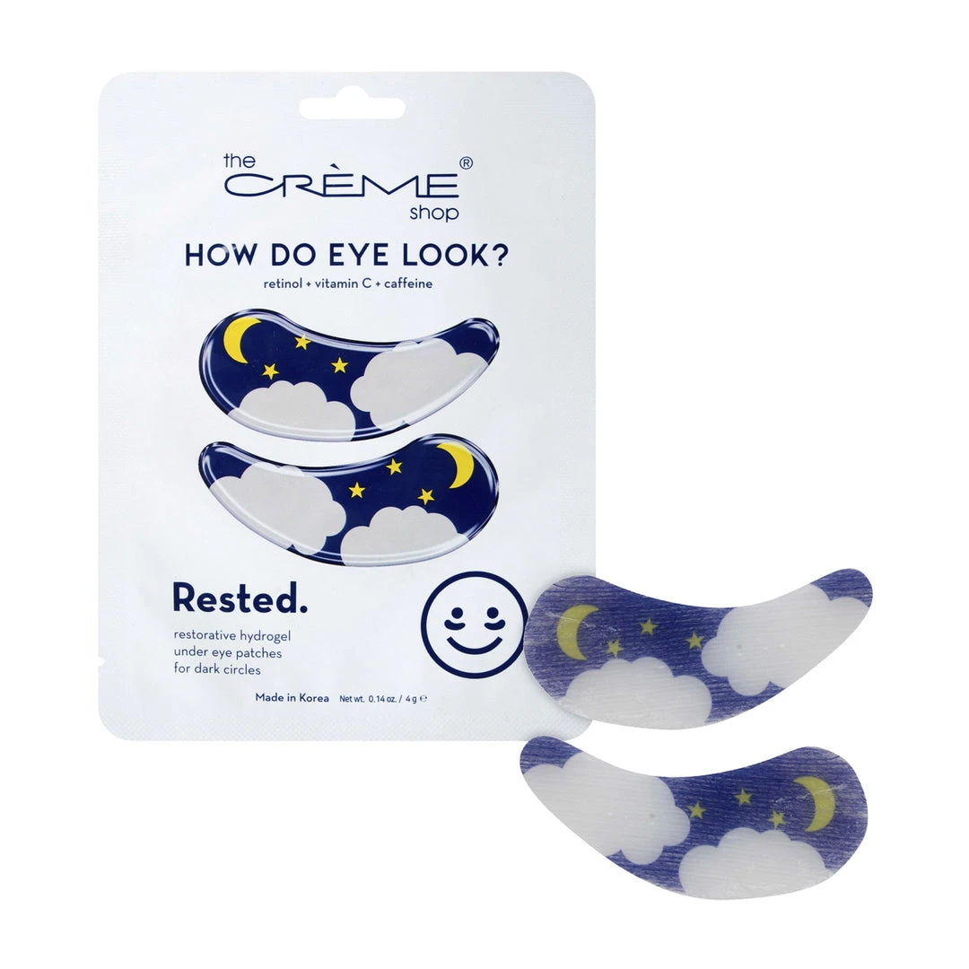 The Crème Shop How Do Eye Look? - Rested Under Eye Patches For Dark Circles Best Sellers The Crème Shop How Do Eye Look? - Rested Under Eye Patches For Dark Circles Best Sellers