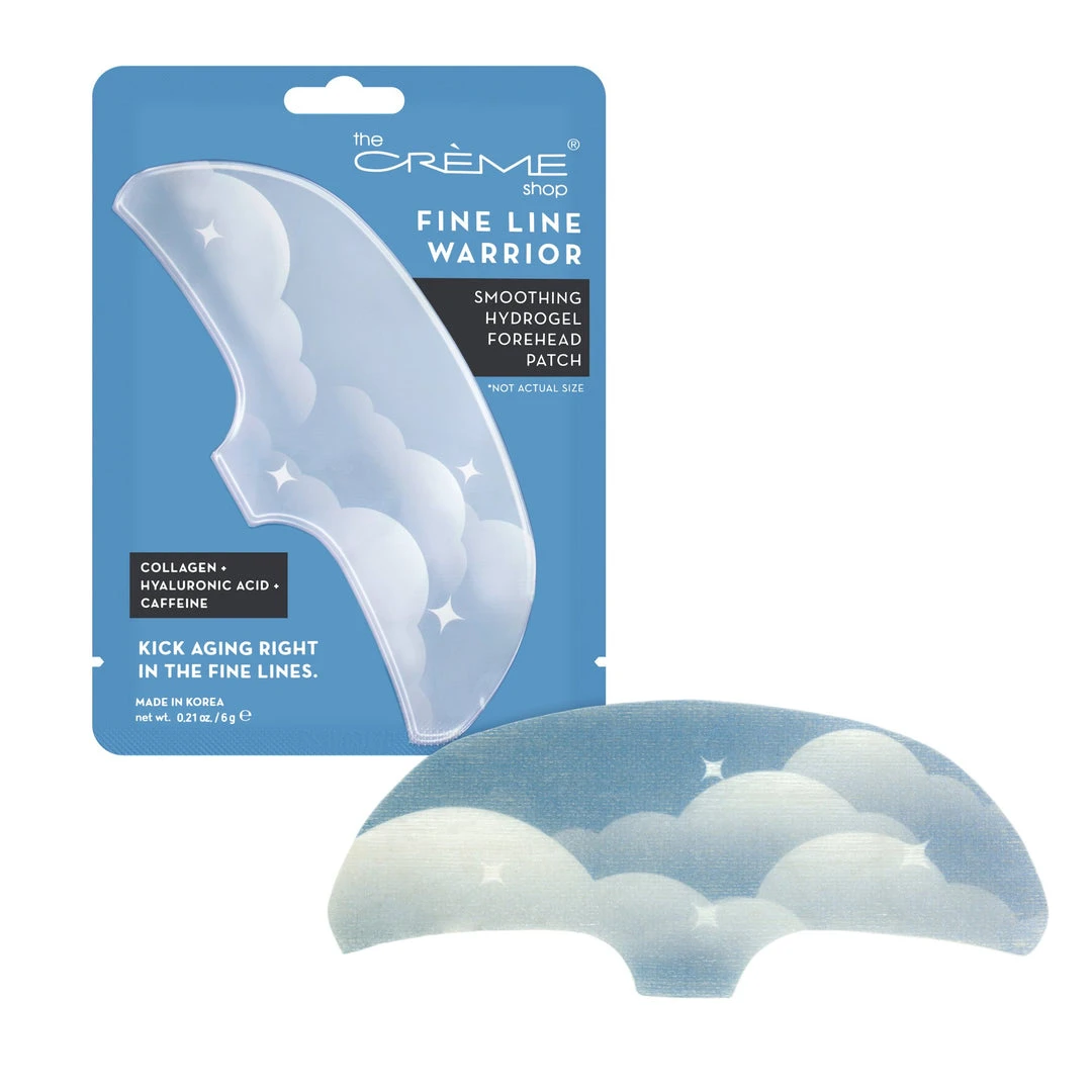 The Crème Shop Fine Line Warrior - Smoothing Hydrogel Forehead Patch - Kick Aging Right In The Fine Lines 2 The Crème Shop Fine Line Warrior - Smoothing Hydrogel Forehead Patch - Kick Aging Right In The Fine Lines