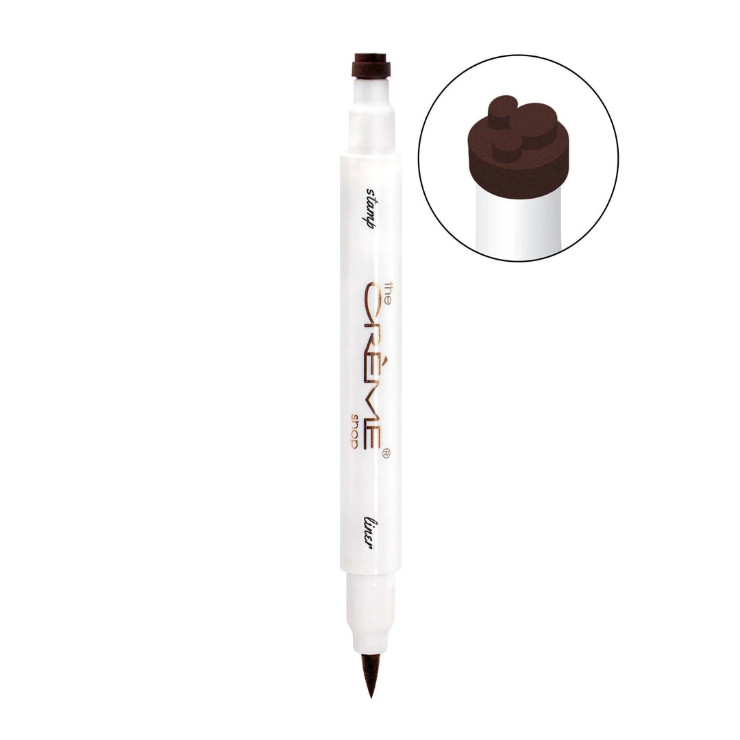 The Crème Shop X Disney New Arrivals The Crème Shop | Disney: Dual-Ended Eyeliner & Mickey Shaped Freckle Stamp (Brown) 5 The Crème Shop X Disney New Arrivals The Crème Shop | Disney: Dual-Ended Eyeliner & Mickey Shaped Freckle Stamp (Brown)