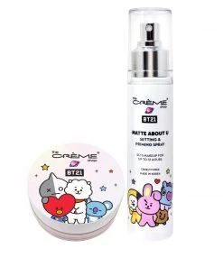 The Crème Shop X BT21 The Crème Shop | BT21: Setting Powder & Setting Spray Set New Arrivals