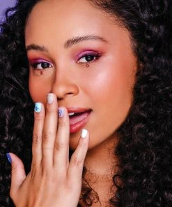 The Crème Shop X BT21 New Arrivals The Crème Shop | BT21: KOYA Peri-Twinkle Gel Nail Strips (Set Of 35)