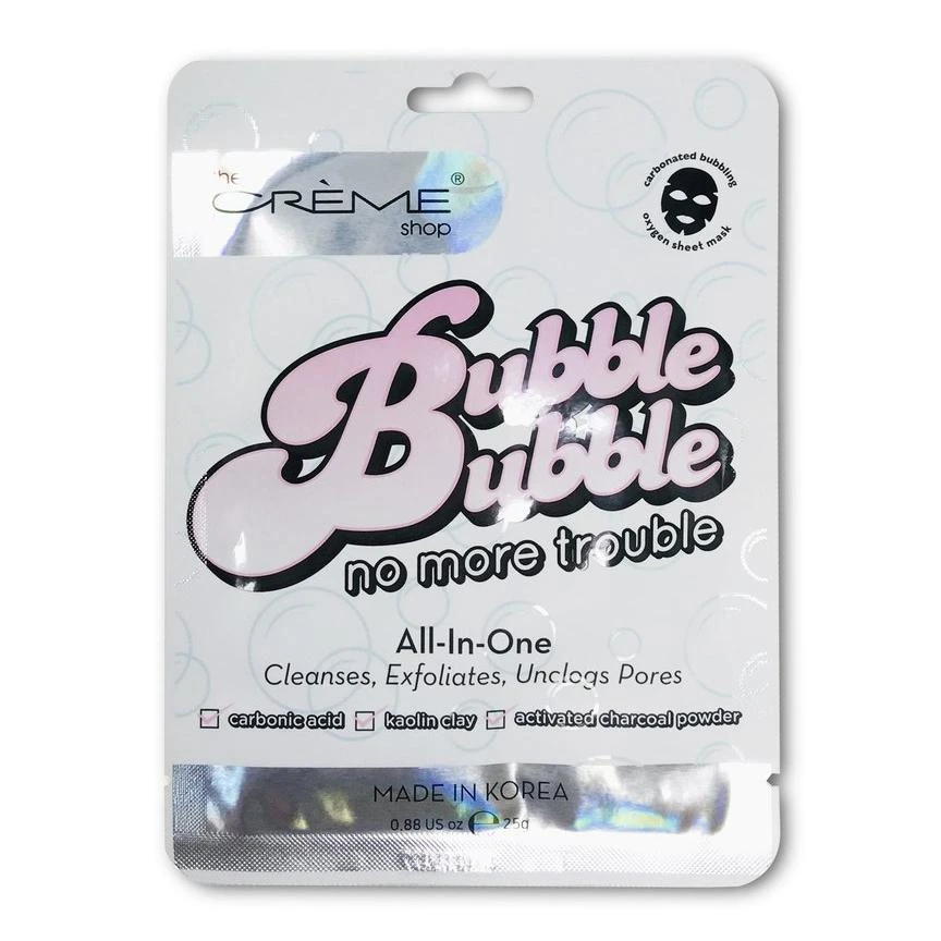 The Crème Shop Bubble Bubble No More Trouble 3-In-1 Sheet Mask 2 The Crème Shop Bubble Bubble No More Trouble 3-In-1 Sheet Mask