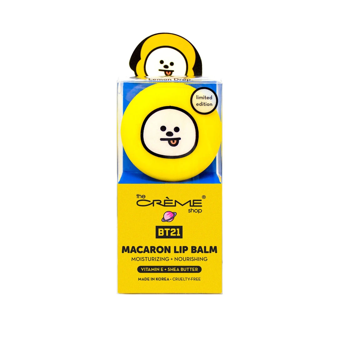 The Crème Shop X BT21 CHIMMY Macaron Lip Balm - Lemon Drop New Arrivals 2 The Crème Shop X BT21 CHIMMY Macaron Lip Balm - Lemon Drop New Arrivals