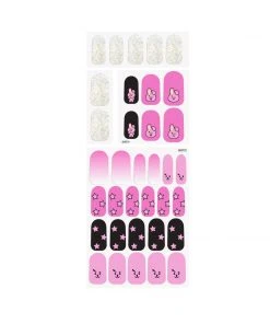 The Crème Shop X BT21 The Crème Shop | BT21: COOKY Energy Pink Gel Nail Strips (Set Of 35) New Arrivals