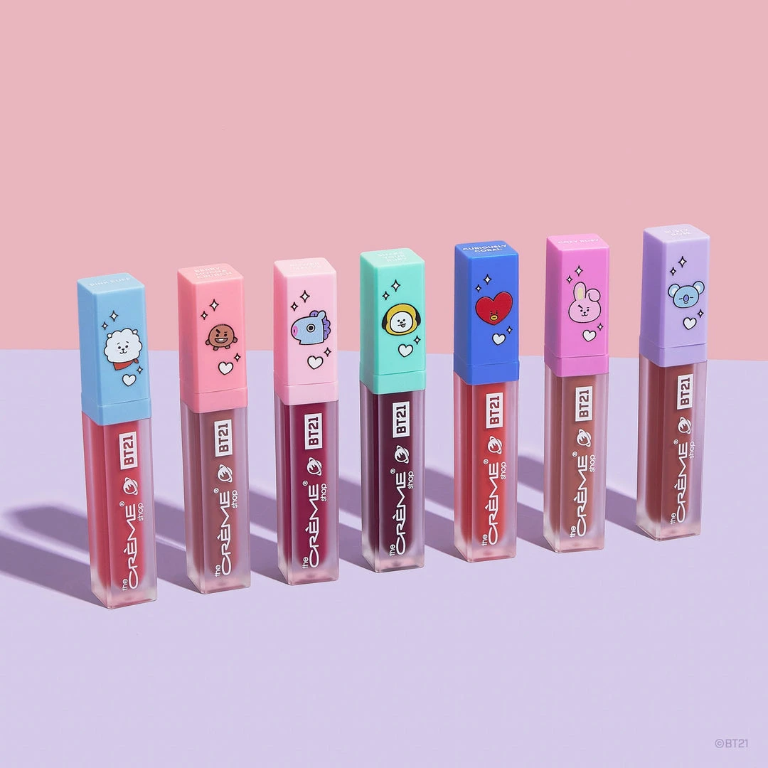 The Crème Shop X BT21 New Arrivals The Crème Shop | BT21: UNIVERSTAIN Lip Tint Complete Collection, Set Of 7 ($84 Value) 3 The Crème Shop X BT21 New Arrivals The Crème Shop | BT21: UNIVERSTAIN Lip Tint Complete Collection, Set Of 7 ($84 Value)