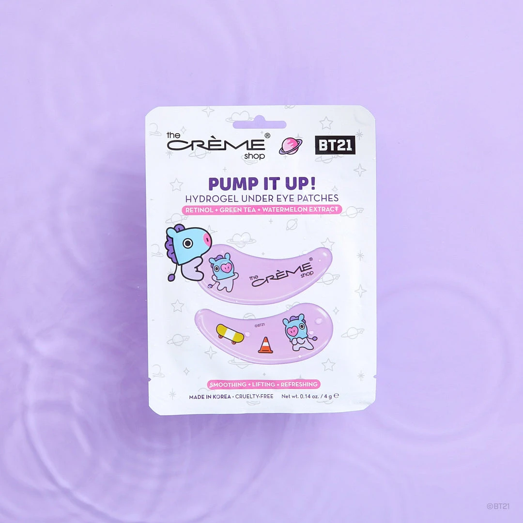 The Crème Shop X BT21 “Pump It Up!” MANG Hydrogel Under Eye Patches | Lifting & Refreshing New Arrivals 1 The Crème Shop X BT21 “Pump It Up!” MANG Hydrogel Under Eye Patches | Lifting & Refreshing New Arrivals