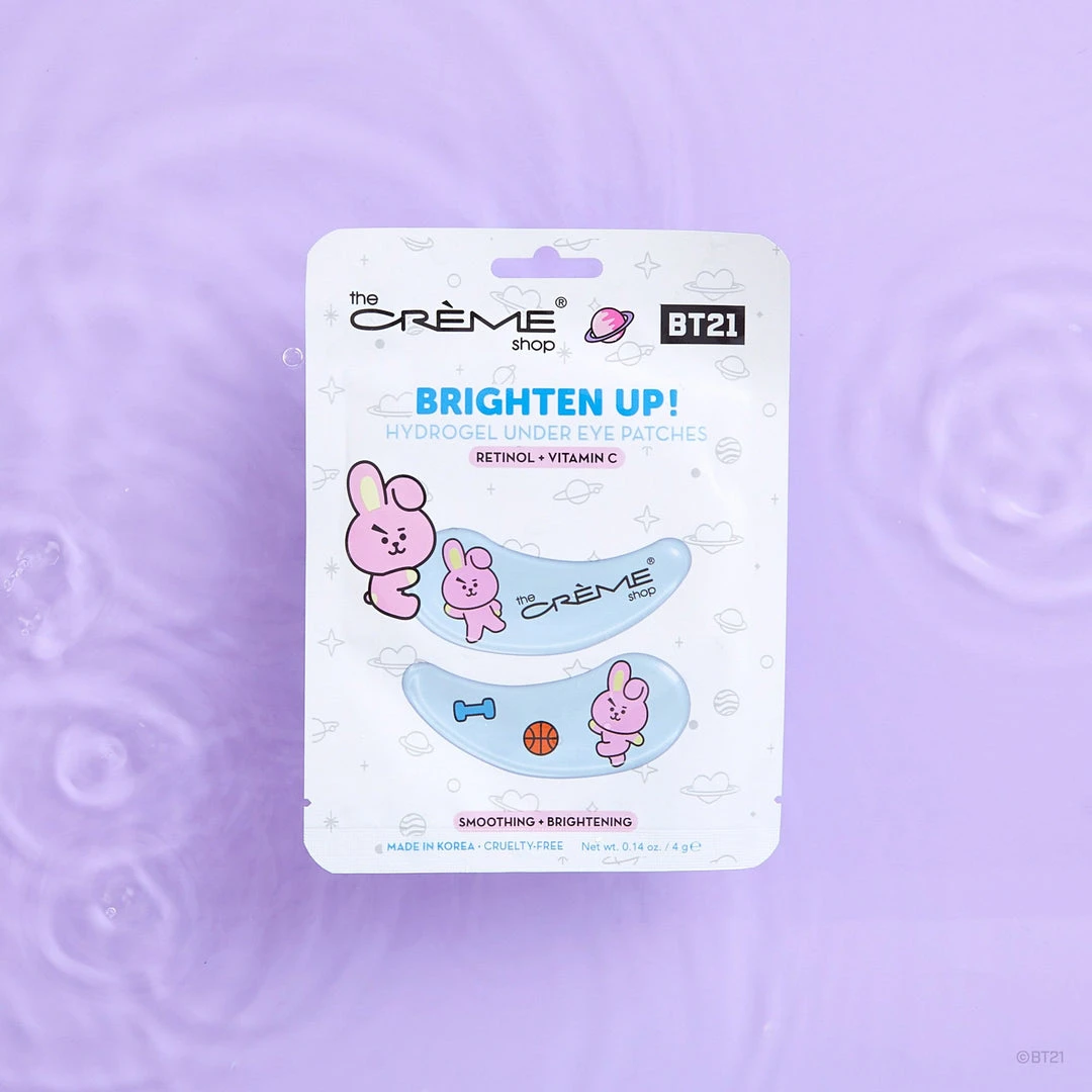 The Crème Shop X BT21 New Arrivals “Brighten Up” COOKY Hydrogel Under Eye Patches | Smoothing & Firming 1 The Crème Shop X BT21 New Arrivals “Brighten Up” COOKY Hydrogel Under Eye Patches | Smoothing & Firming
