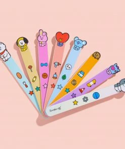 The Crème Shop X BT21 New Arrivals The Crème Shop | BT21: “Always Together, Never Broken” Nail File Set Of 8