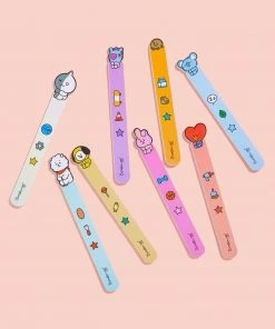 The Crème Shop X BT21 New Arrivals The Crème Shop | BT21: “Always Together, Never Broken” Nail File Set Of 8