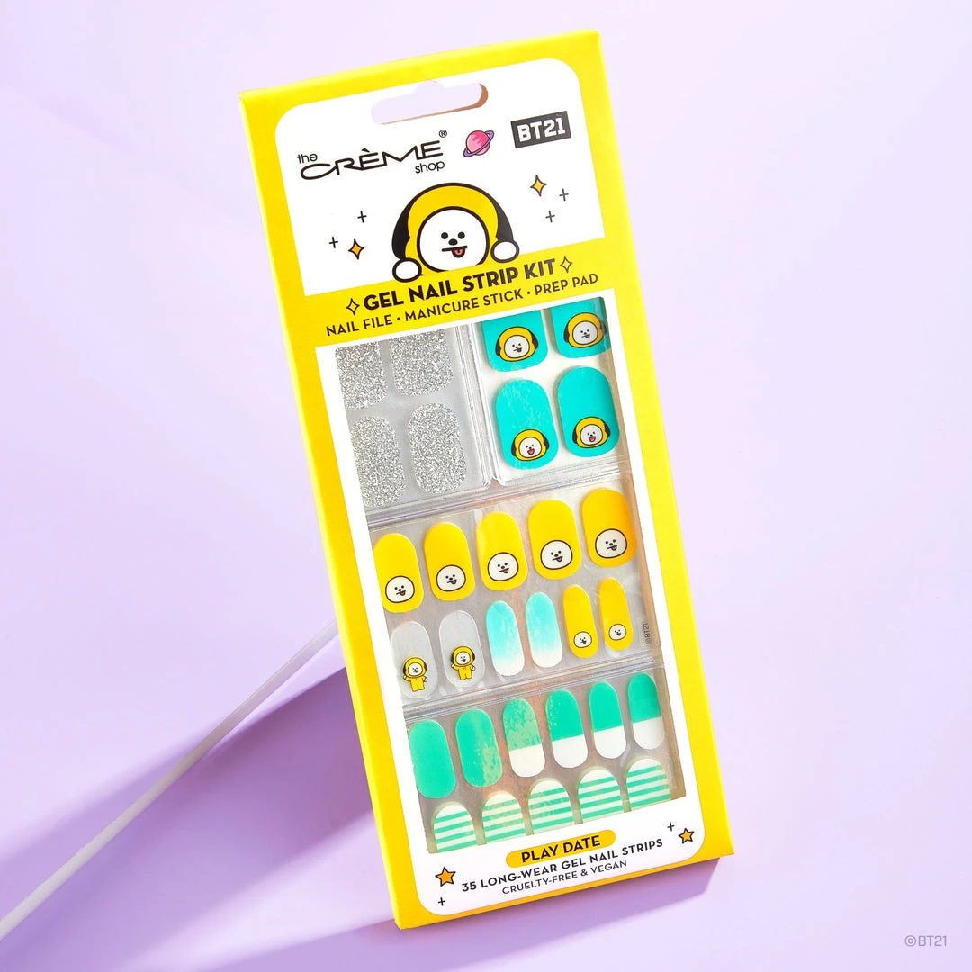 The Crème Shop X BT21 The Crème Shop | BT21: CHIMMY Play Date Gel Nail Strips (Set Of 35) New Arrivals 1 The Crème Shop X BT21 The Crème Shop | BT21: CHIMMY Play Date Gel Nail Strips (Set Of 35) New Arrivals