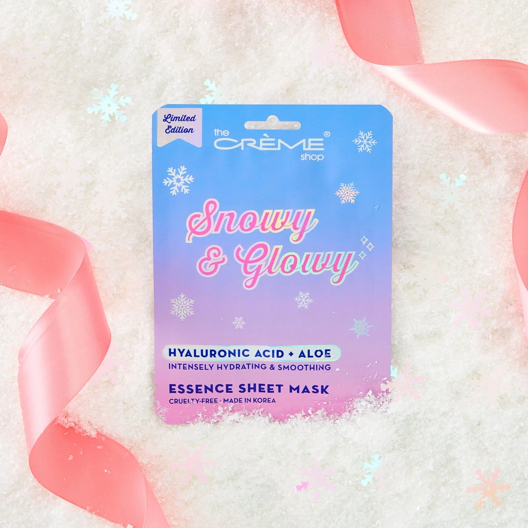 The Crème Shop Snowy & Glowy Essence Sheet Mask | Intensely Hydrating (Set Of 5) The Crème Shop Snowy & Glowy Essence Sheet Mask | Intensely Hydrating (Set Of 5)