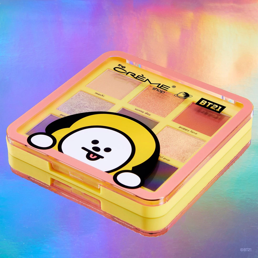 The Crème Shop X BT21 New Arrivals The Crème Shop | BT21: PUREST STAR Eyeshadow Palette - CHIMMY 1 The Crème Shop X BT21 New Arrivals The Crème Shop | BT21: PUREST STAR Eyeshadow Palette - CHIMMY