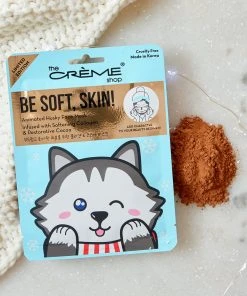 The Crème Shop Be Soft, Skin! Animated Husky Sheet Mask | Softening & Restoring (Set Of 3) New Arrivals