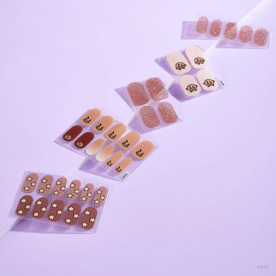 The Crème Shop X BT21 The Crème Shop | BT21: SHOOKY Cocoa Cutie Gel Nail Strips (Set Of 35) New Arrivals 4 The Crème Shop X BT21 The Crème Shop | BT21: SHOOKY Cocoa Cutie Gel Nail Strips (Set Of 35) New Arrivals