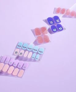 The Crème Shop X BT21 The Crème Shop | BT21: MANG Cotton Candy Sky Gel Nail Strips (Set Of 35)