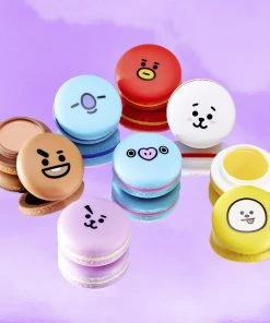 The Crème Shop X BT21 The Crème Shop | BT21: Macaron Lip Balm Complete Collection, Set Of 7 ($63 Value)
