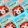 The Crème Shop Be Smooth, Skin! Animated Red Panda Face Mask - Wrinkle-Reducing Retinol