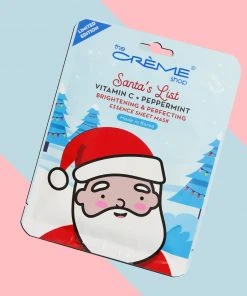 The Crème Shop Santa’s List - Vitamin C + Peppermint Sheet Mask
