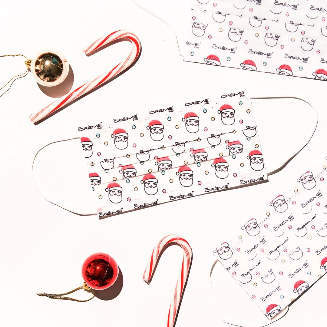 The Crème Shop 3-Ply Protective Face Mask - Ho Ho Ho (Disposable) 4 The Crème Shop 3-Ply Protective Face Mask - Ho Ho Ho (Disposable)