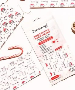 The Crème Shop 3-Ply Protective Face Mask - Ho Ho Ho (Disposable) 9 The Crème Shop 3-Ply Protective Face Mask - Ho Ho Ho (Disposable)