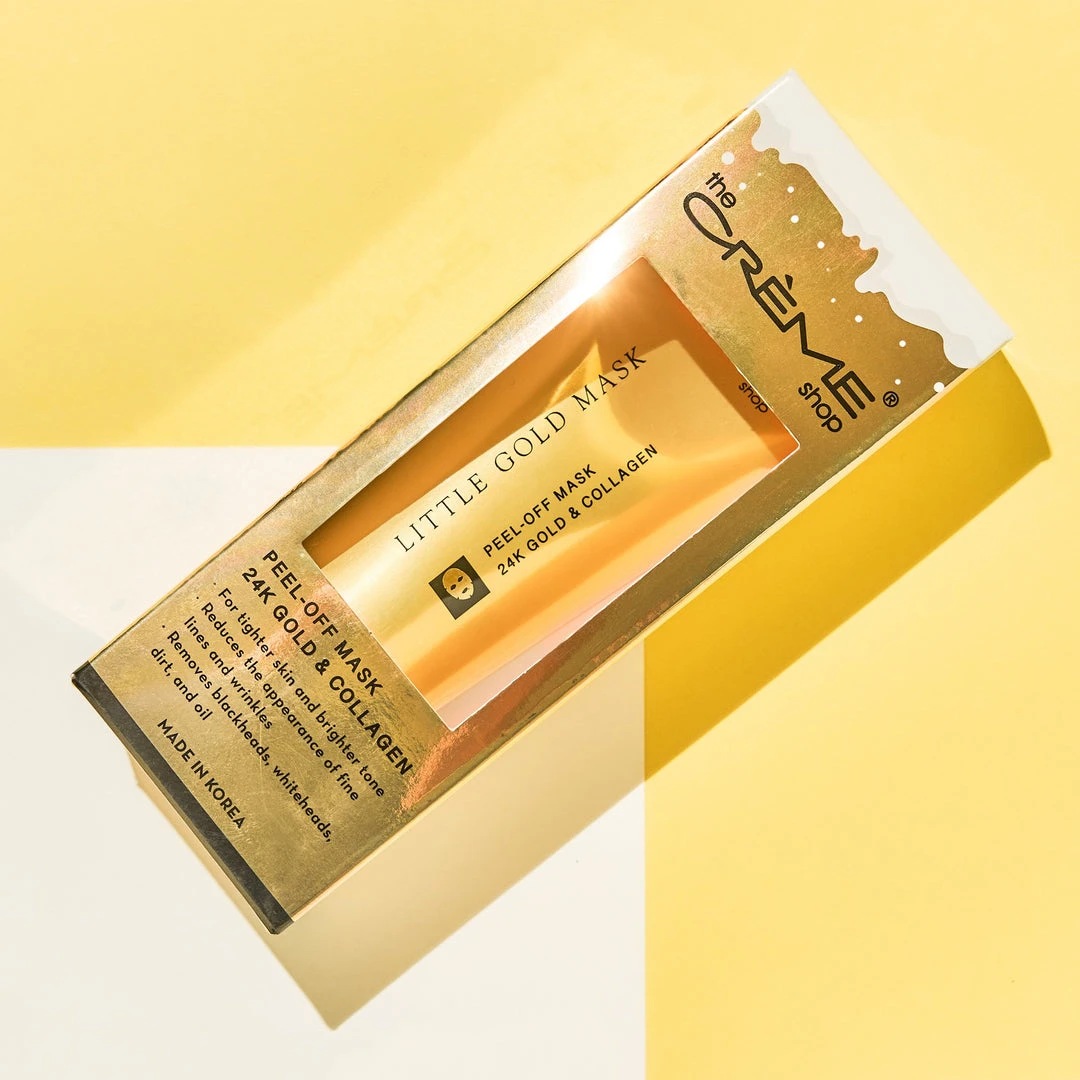 The Crème Shop Skincare Little Gold Peel-Off Mask Holiday Edition The Crème Shop Skincare Little Gold Peel-Off Mask Holiday Edition