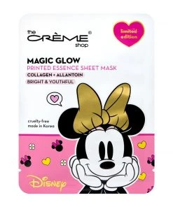 The Crème Shop X Disney New Arrivals The Crème Shop | Disney: Minnie’s Magic Glow Printed Essence Sheet Mask