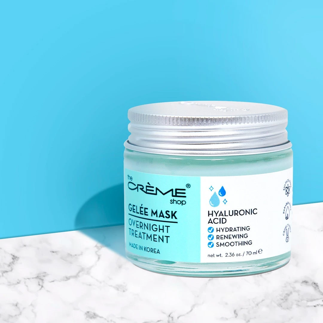 The Crème Shop Hyaluronic Acid Gelée Mask Overnight Treatment 1 The Crème Shop Hyaluronic Acid Gelée Mask Overnight Treatment