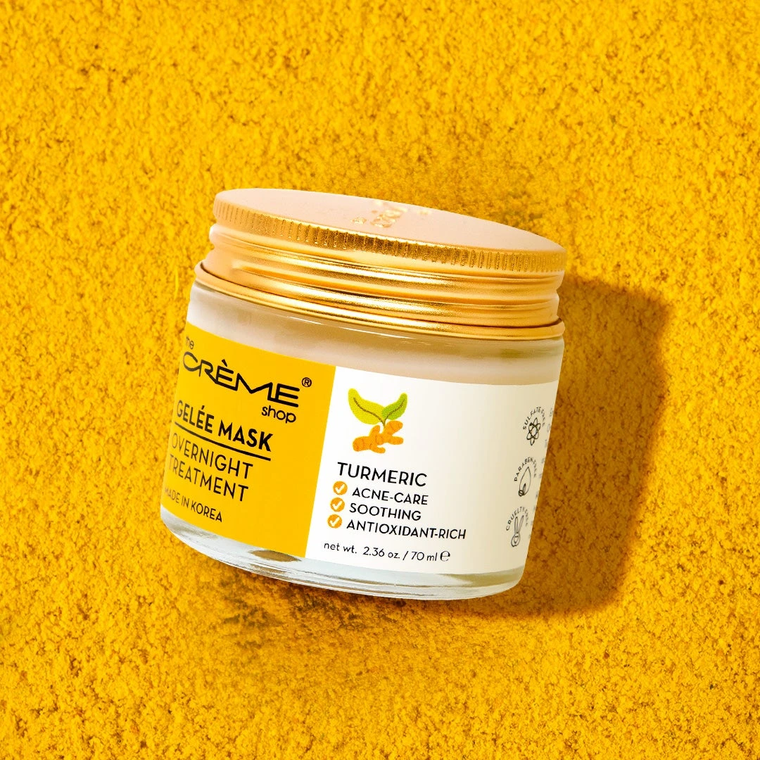 The Crème Shop New Arrivals Turmeric Gelée Mask Overnight Treatment 1 The Crème Shop New Arrivals Turmeric Gelée Mask Overnight Treatment