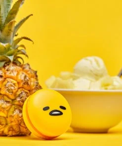 The Crème Shop X Sanrio Collabs Gudetama Macaron Lip Balm - Pineapple Sherbert