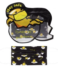The Crème Shop X Sanrio New Arrivals 3-Ply Protective Face Mask - Gudetama (Disposable) 7 The Crème Shop X Sanrio New Arrivals 3-Ply Protective Face Mask - Gudetama (Disposable)