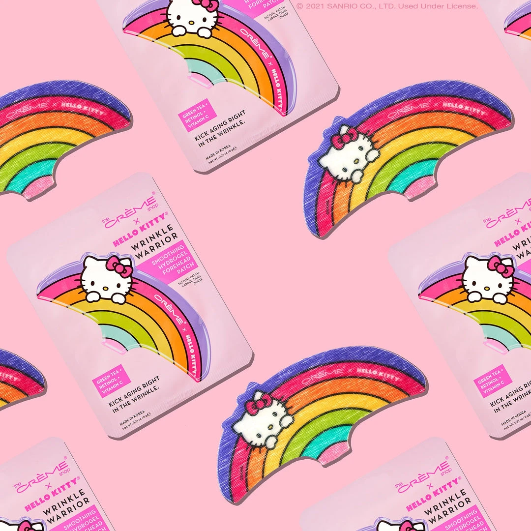 The Crème Shop X Sanrio Hello Kitty - Wrinkle Warrior Smoothing Hydrogel Forehead Patch New Arrivals 3 The Crème Shop X Sanrio Hello Kitty - Wrinkle Warrior Smoothing Hydrogel Forehead Patch New Arrivals