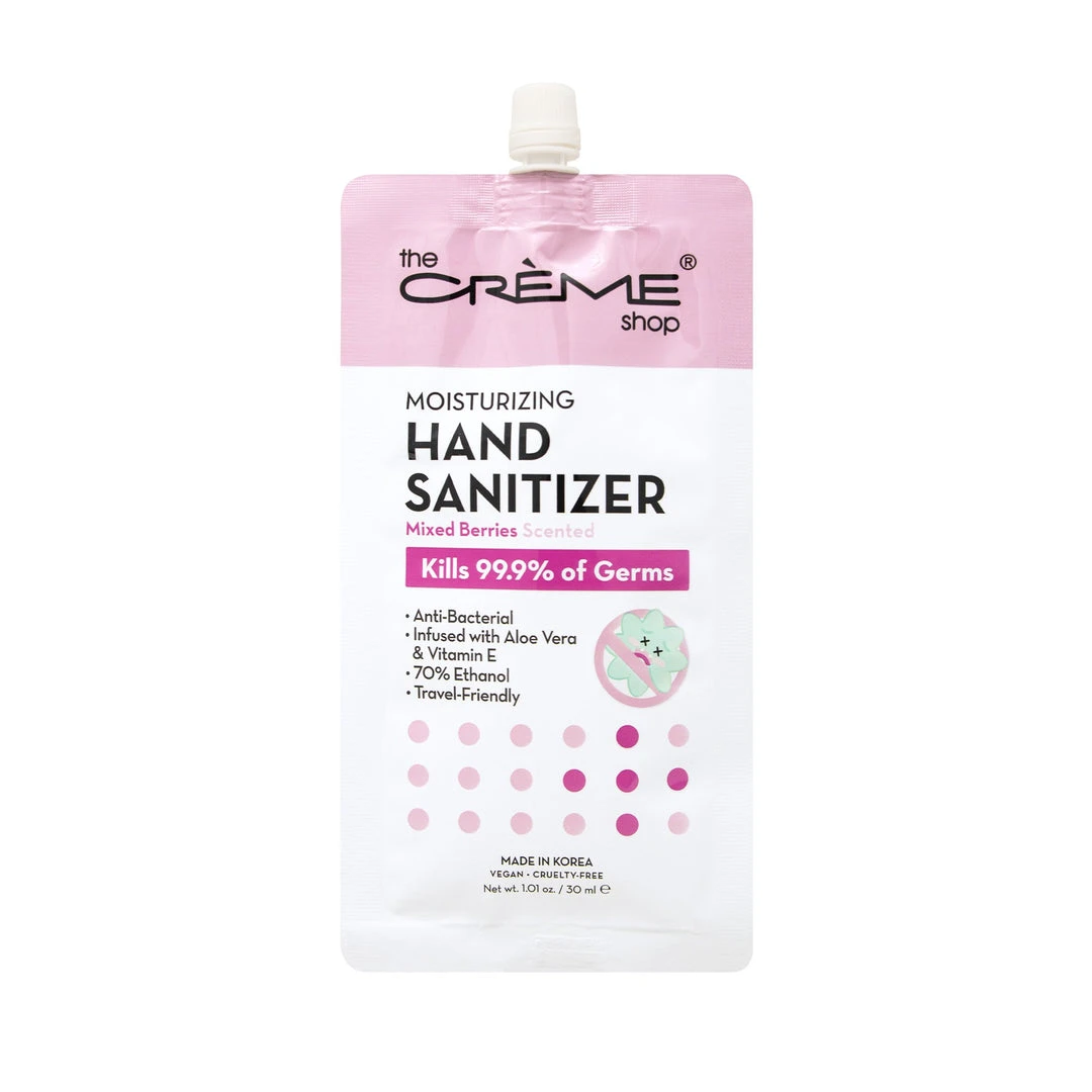 The Crème Shop New Arrivals Moisturizing Hand Sanitizer - Mixed Berries Scented 2 The Crème Shop New Arrivals Moisturizing Hand Sanitizer - Mixed Berries Scented
