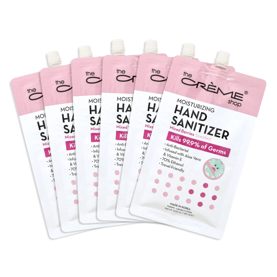 The Crème Shop New Arrivals Moisturizing Hand Sanitizer - Mixed Berries Scented 5 The Crème Shop New Arrivals Moisturizing Hand Sanitizer - Mixed Berries Scented