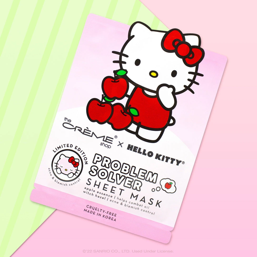 The Crème Shop X Sanrio Hello Kitty Problem Solver Sheet Mask 1 The Crème Shop X Sanrio Hello Kitty Problem Solver Sheet Mask