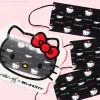 The Crème Shop X Sanrio Hello Kitty 3-Ply Disposable Protective Face Mask | Classic Black New Arrivals