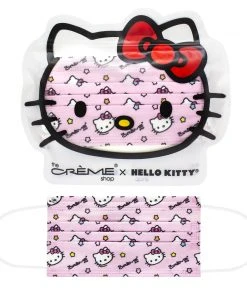 The Crème Shop X Sanrio Hello Kitty 3-Ply Disposable Protective Face Mask | Cosmic Cutie New Arrivals