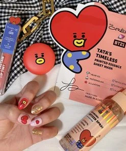 The Crème Shop X BT21 The Crème Shop | BT21: TATA Galactic Love Gel Nail Strips (Set Of 35) New Arrivals